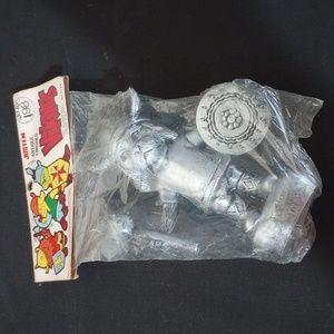 Vintage 1970s Justen Viking toy. Made in Hong Kong British Colony RARE HTF